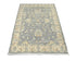 3x5 Zeigler Gray Afghan Hand Knotted Wool Area Rug